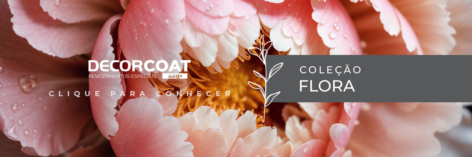 Coleção Flora Decorcoat Decorlit