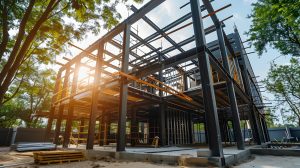 estruturas de Steel Frame no Brasil