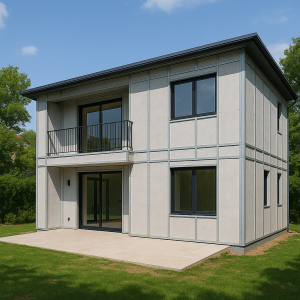 construção com Steel Frame em casas